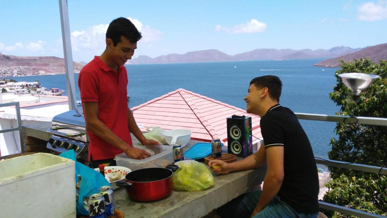 Tortuga Hostel Topolobampo Kültér fotó