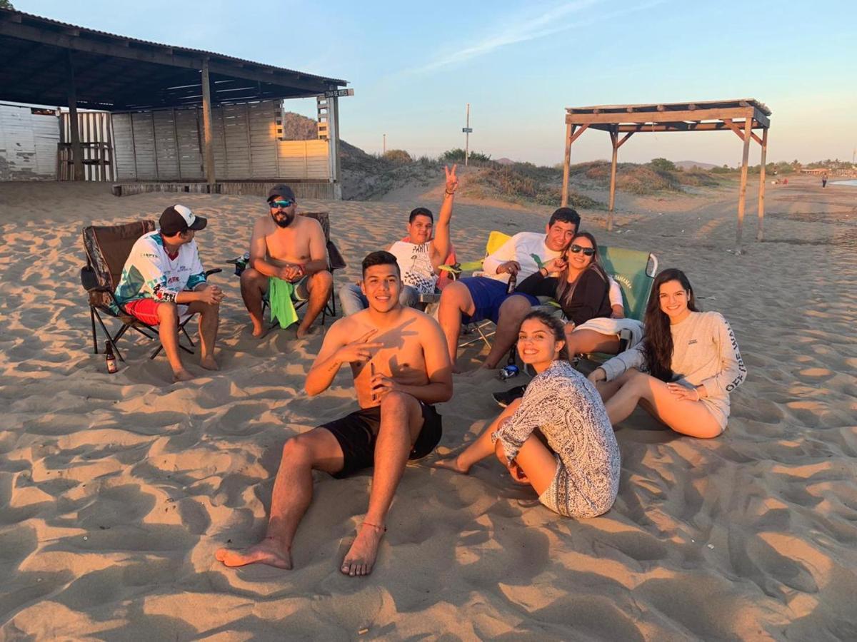 Tortuga Hostel Topolobampo Kültér fotó