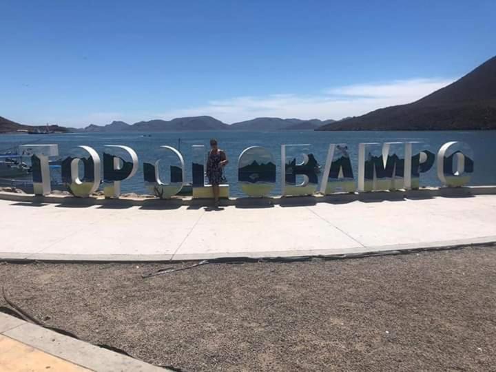 Tortuga Hostel Topolobampo Kültér fotó