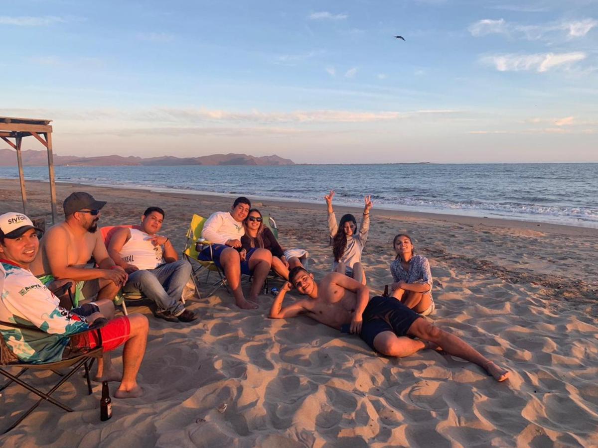 Tortuga Hostel Topolobampo Kültér fotó